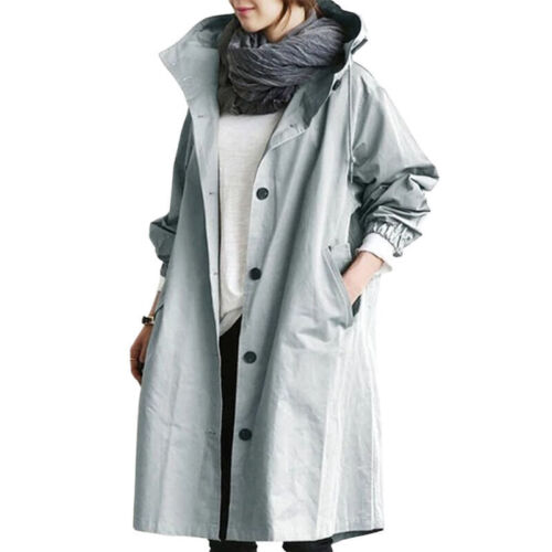 Drune | Modischer langer Trenchcoat Damen Wechsel Saison 2023