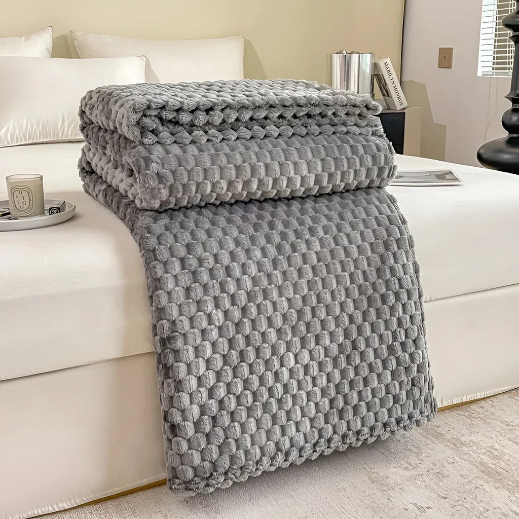 CozyNest - Ultimative Warme und Weiche Decke für Sofa und Bett