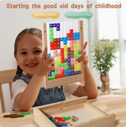 Holz Tetris Spiel Magisches Spielzeug