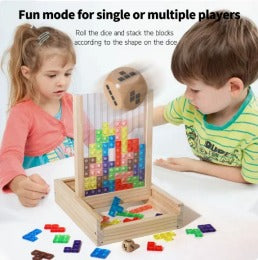 Holz Tetris Spiel Magisches Spielzeug