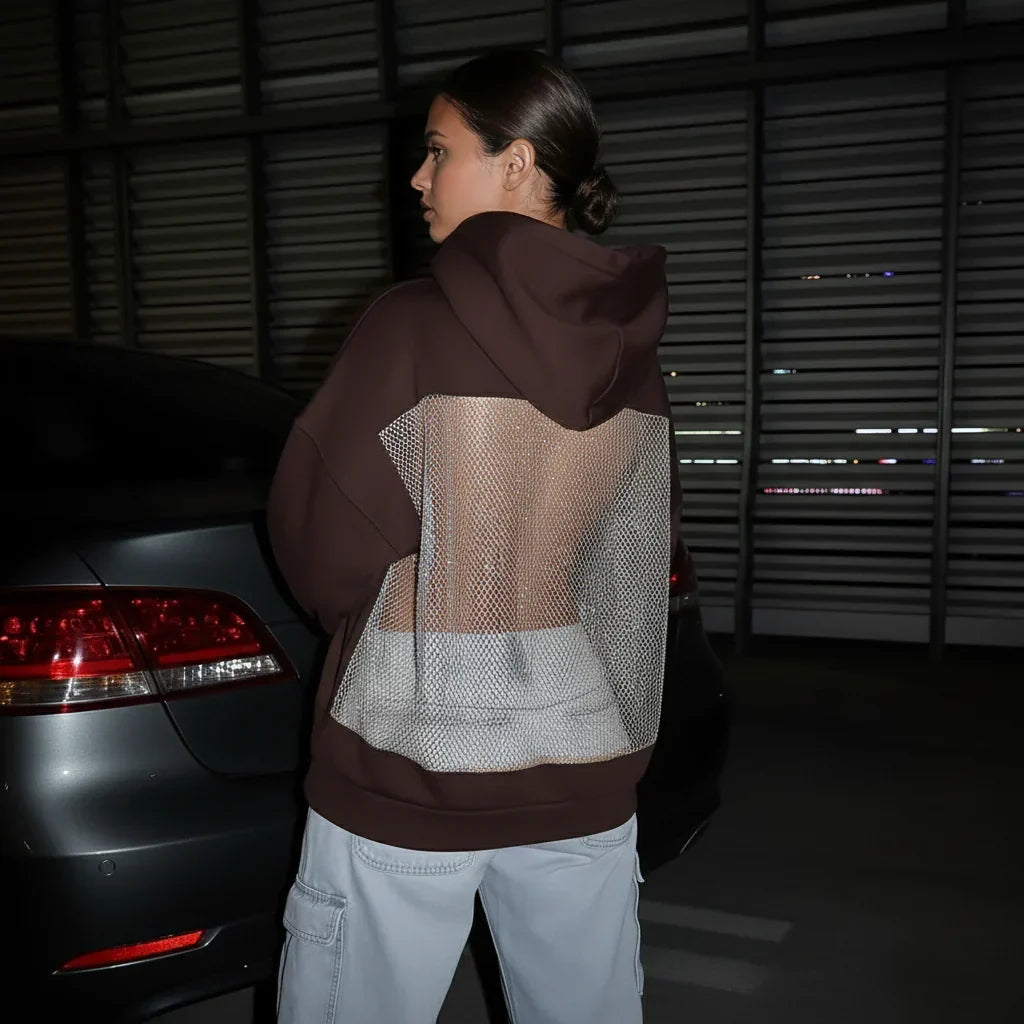 BackStageGlow | Wenn die Lichter angehen, strahlt dieser Hoodie nicht nur, sondern beherrscht den Raum