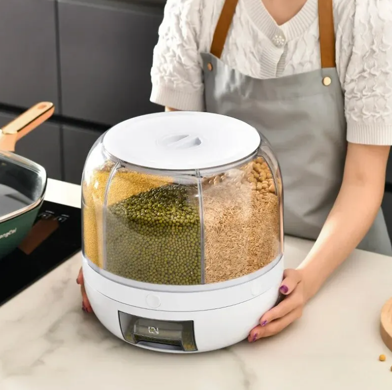 KüchenPro 360° Getreide-Dispenser | Organisiert Ihre Küche und spart Platz