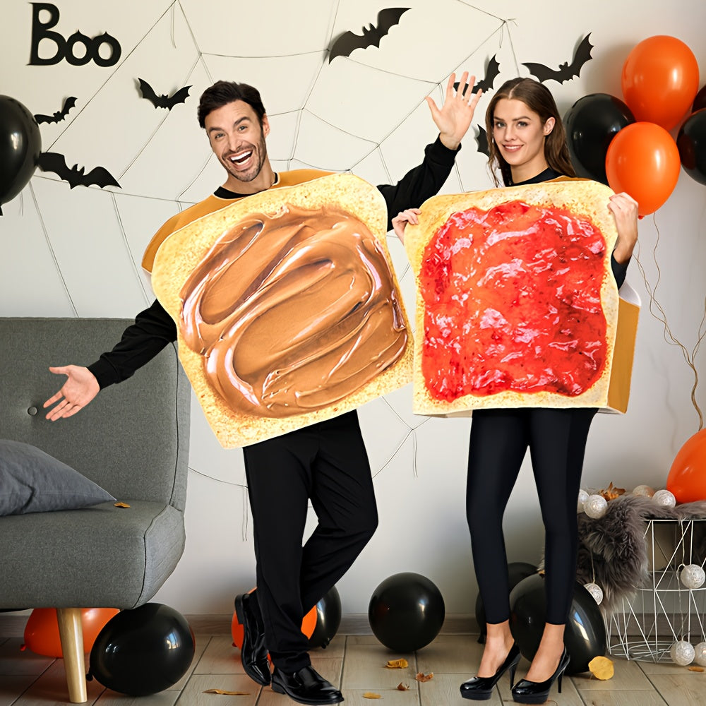 Lustige Halloween Kostüme für Paare Erdnussbutter und Gelee