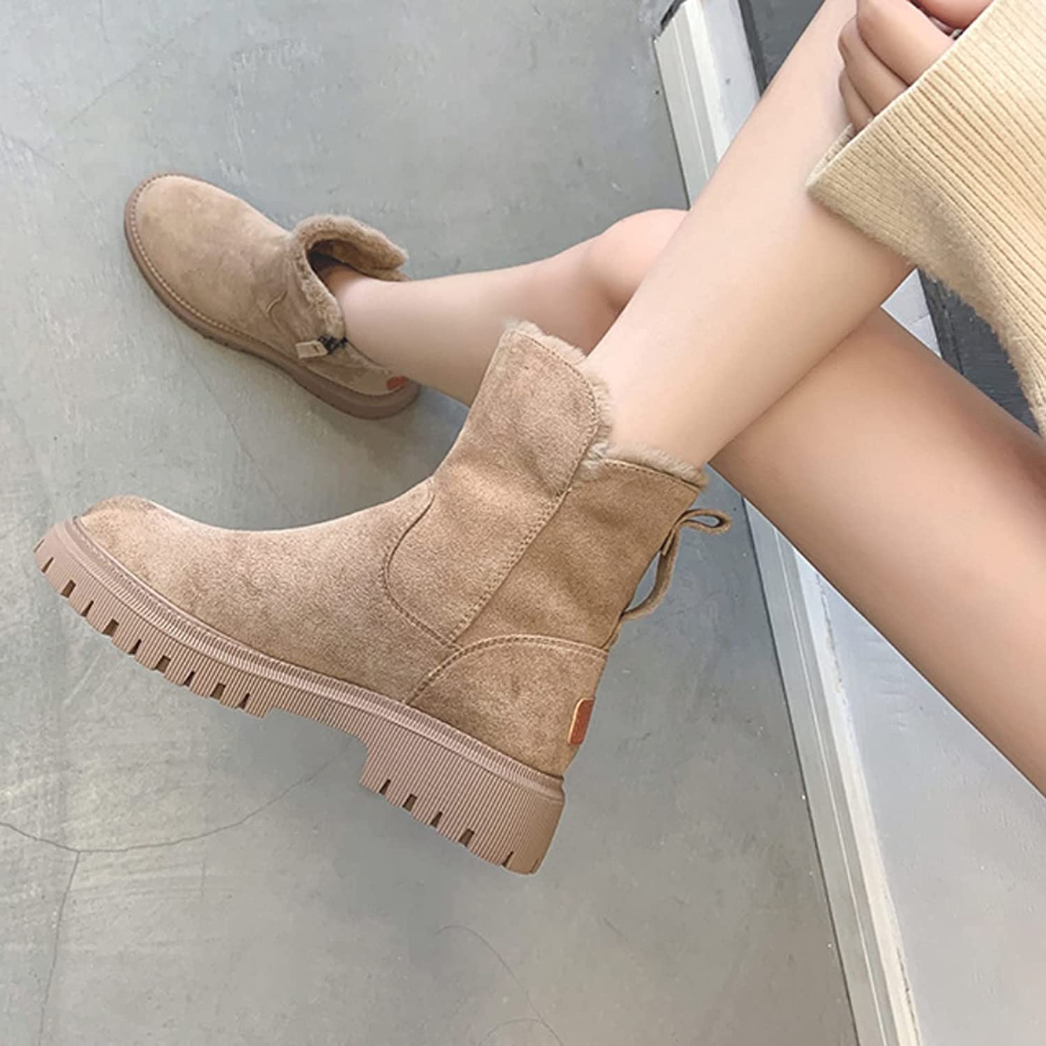 Warme Damenstiefel Lurena – Wasserdichte Winterstiefel mit Futter