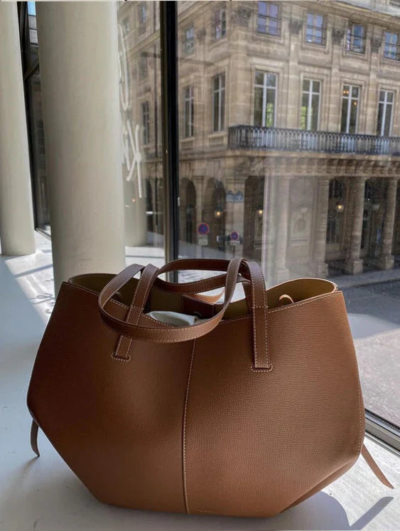 Große Damen-Shoppertasche mit 2 Griffen + abnehmbarer Schulterriemen