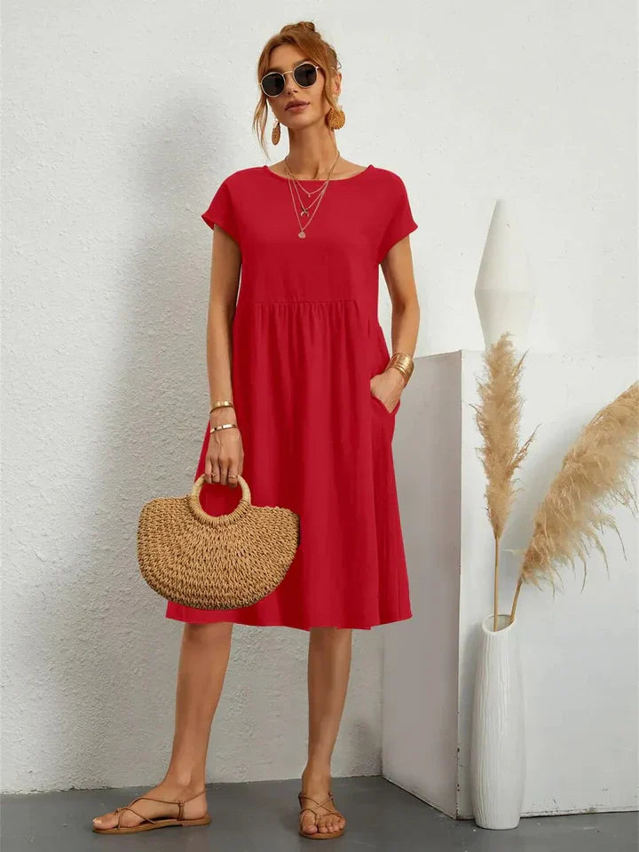 Sol | Elegantes Kleid für festliche Anlässe mit sommerlicher Leichtigkeit