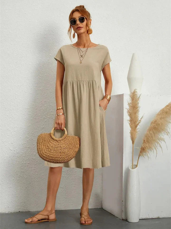 Sol | Elegantes Kleid für festliche Anlässe mit sommerlicher Leichtigkeit