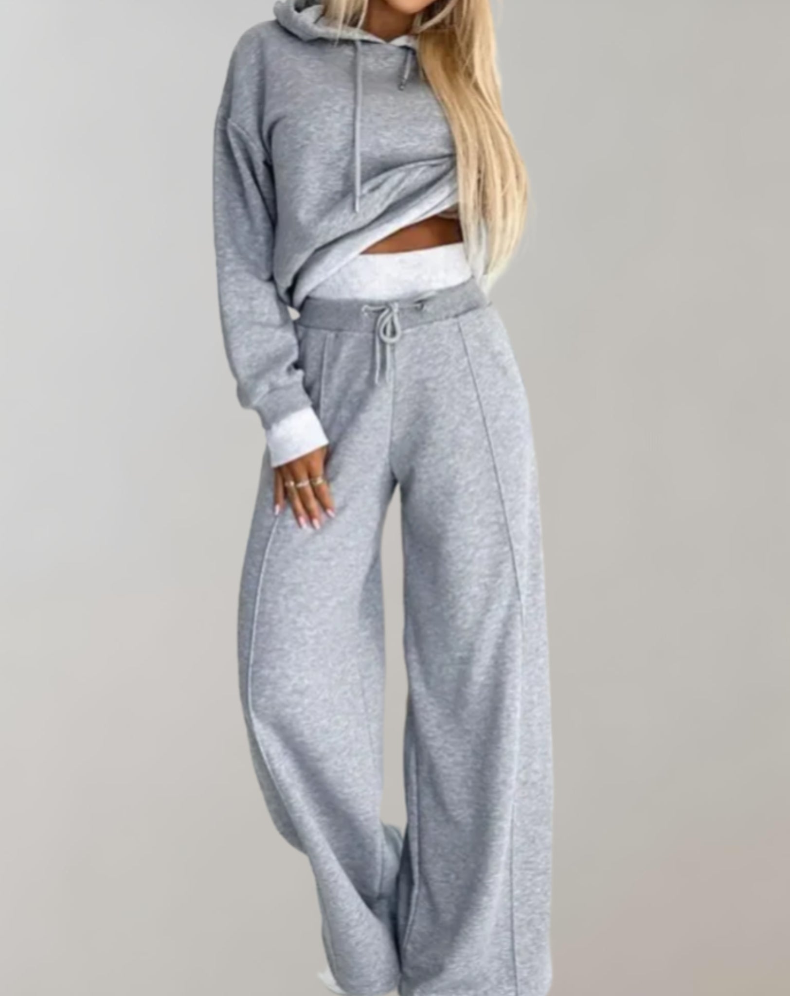 FitEssence Activewear-Set | Bequemer Hoodie und lockere Hose für stilvolles Training