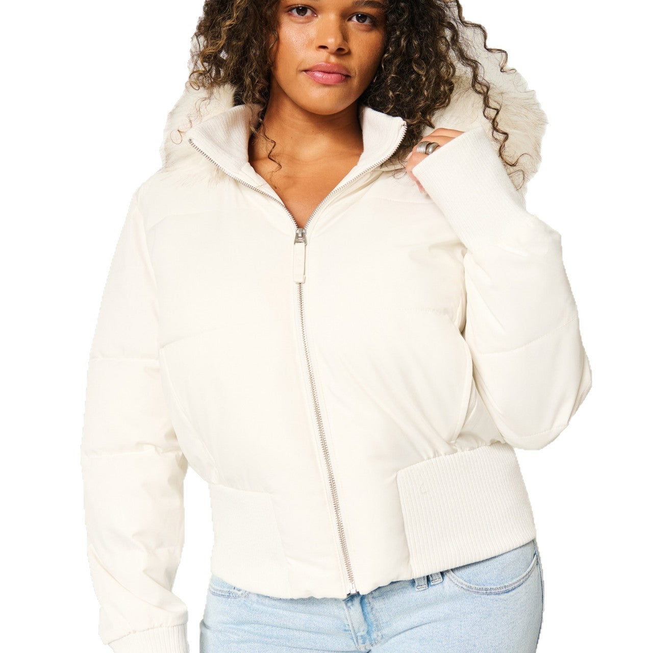 WinterEssence Steppjacke | Stilvoller und warmer Wintermantel mit abnehmbarer Kapuze