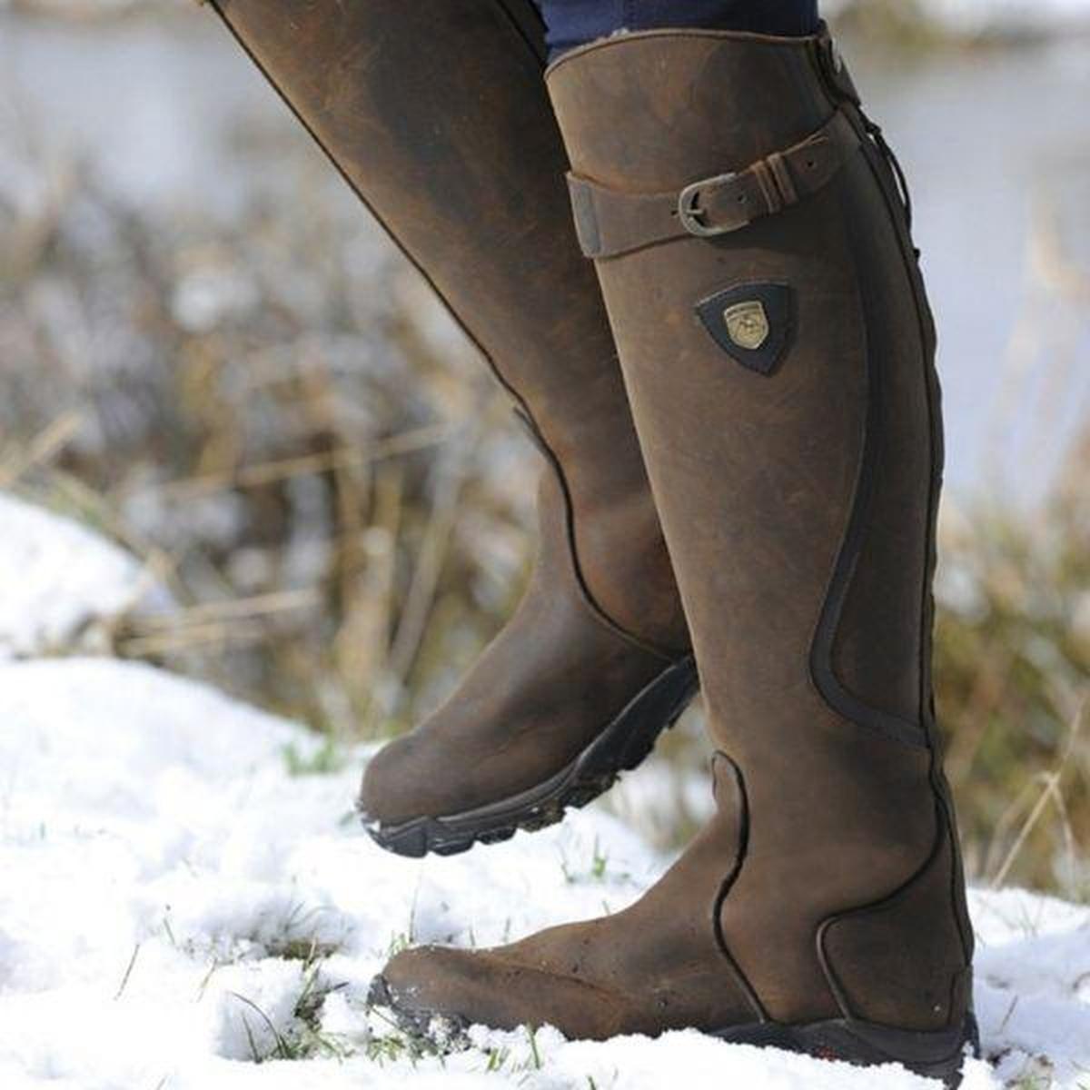 RiderElite Winterstiefel | Wasserdichte Reitstiefel aus Leder für ultimativen Komfort und Stil