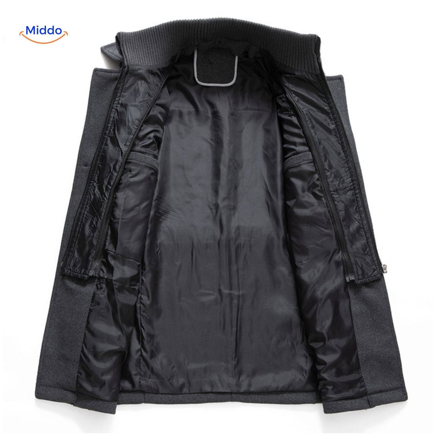 WoolGuard Peaky Blinders Trenchcoat | Luxuriöser Doppelkragen für stilvolle Herren