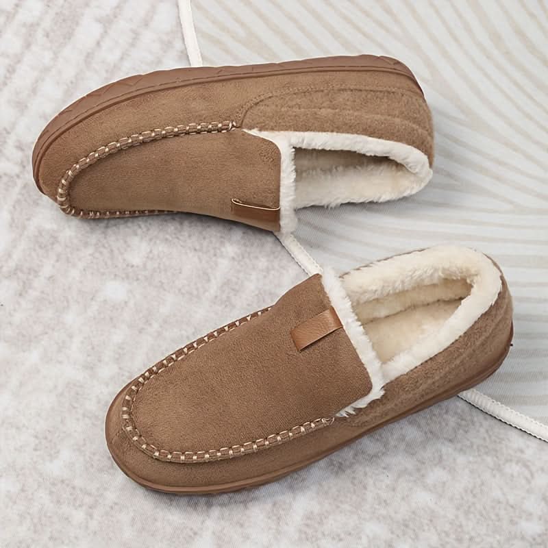 TERRAWOOL – Warme Herren-Loafer aus Synthetischer Wolle