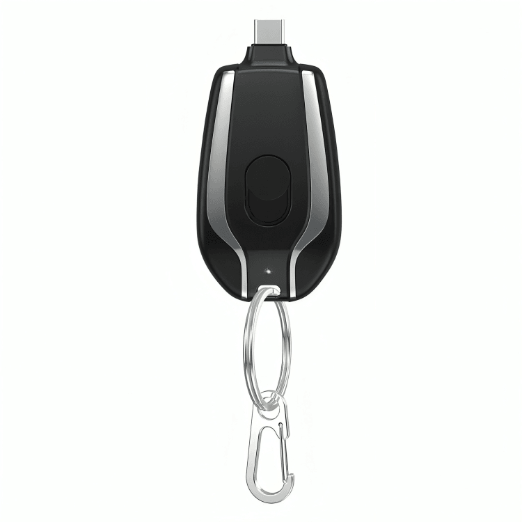 LuxPower Elite Mini-Powerbank | Kompakter Schlüsselanhänger mit leistungsstarker Ladefunktion für unterwegs