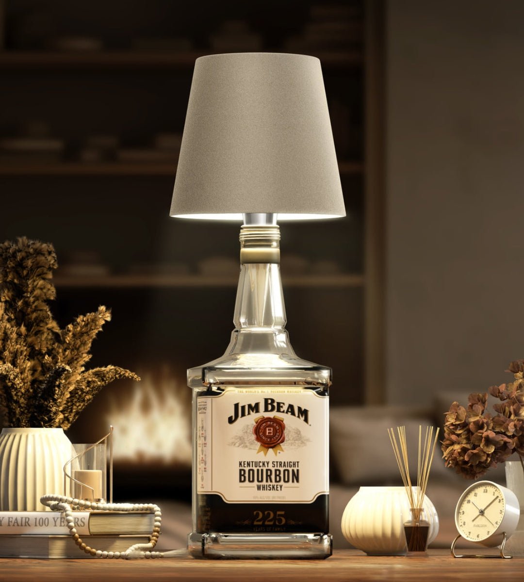 Luxe LED Flaschenlampe