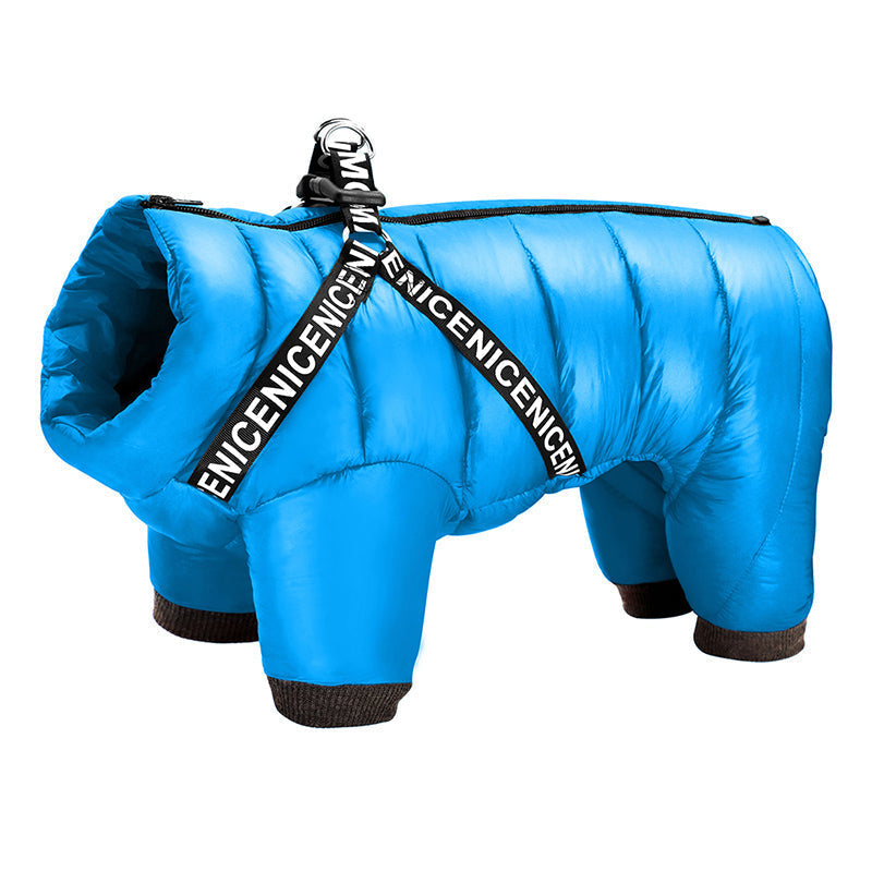 WarmPaw WinterComfort Hundejacke – Winddichte Jacke mit Weicher Isolierung für Kaltes Wetter