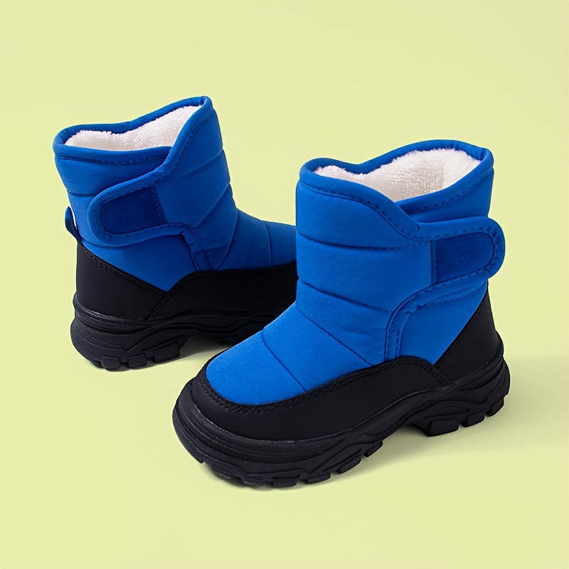 Winterstap Kinder Schneestiefel – Warme Fleecefütterung und Rutschfeste Sohle