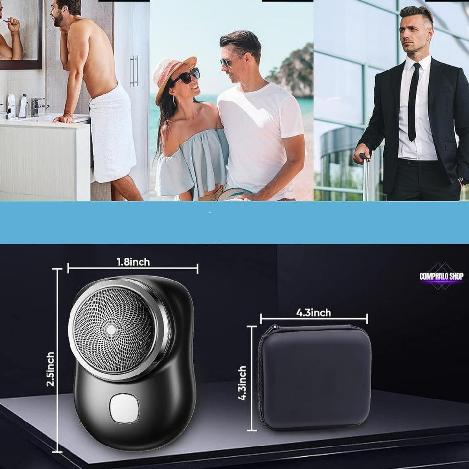 LuxeSmooth Mini Rasierer | Präzise und sanfte Rasur für strahlende Haut