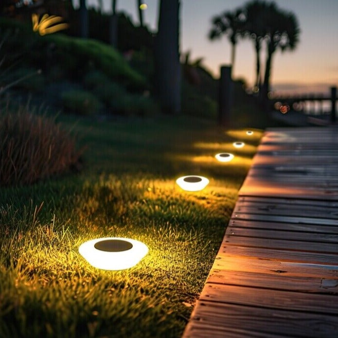 SolarGlow LED Bodenlampen | Beleuchten Sie Ihren Außenbereich stilvoll