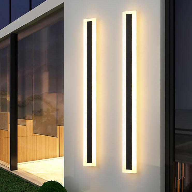 Elegante LED Außenwandlampe - Moderne Atmosphäre und Stil