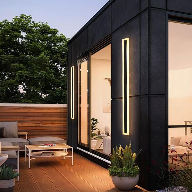 Elegante LED Außenwandlampe - Moderne Atmosphäre und Stil