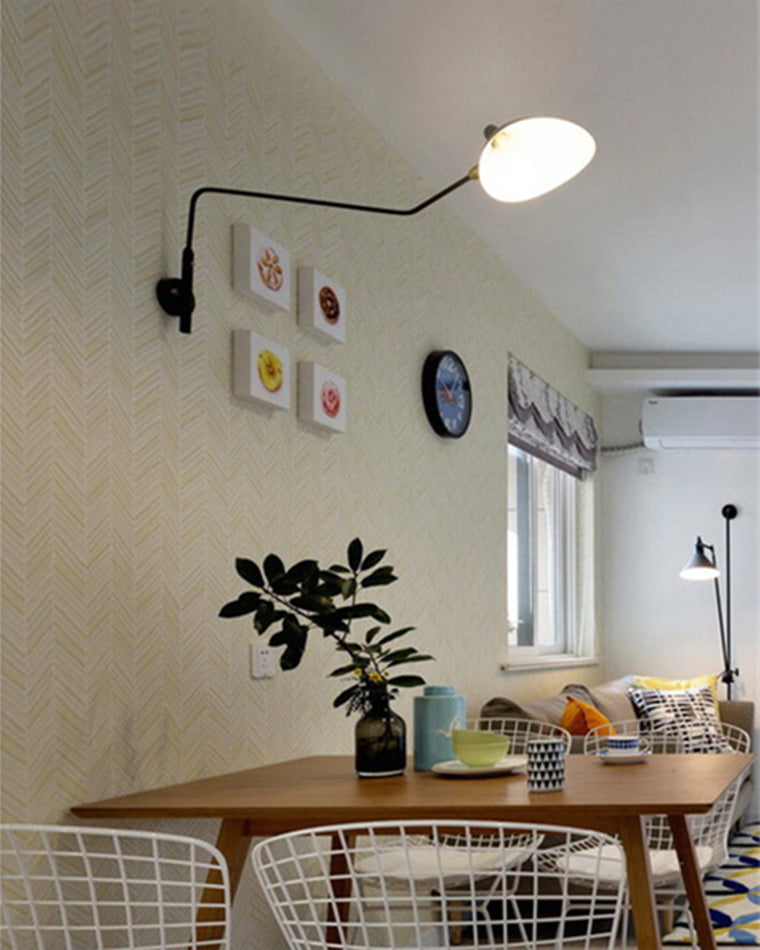Wandlampe Mit Verstellbaren Armen - Doppelte Arme - Moderne Beleuchtung