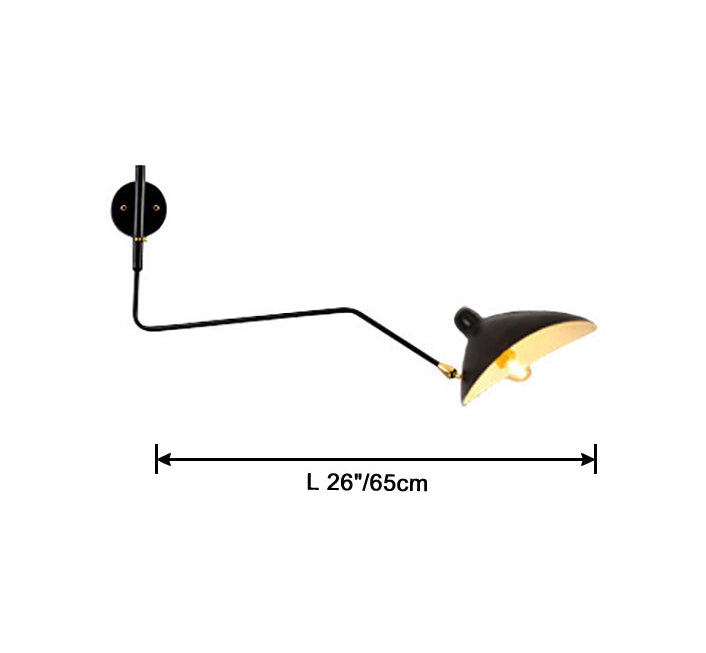 Wandlampe Mit Verstellbaren Armen - Doppelte Arme - Moderne Beleuchtung