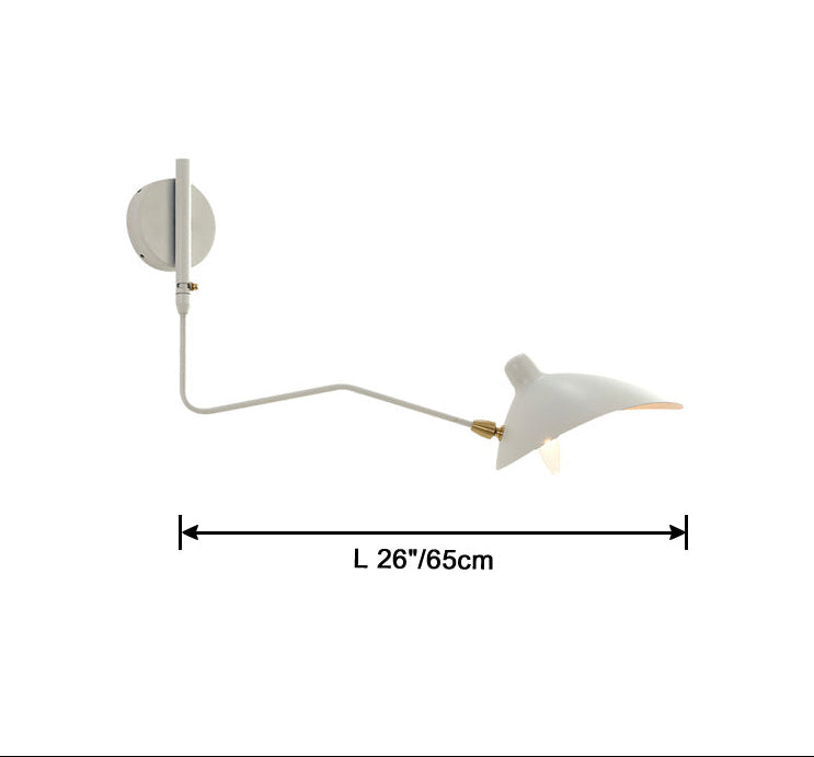 Wandlampe Mit Verstellbaren Armen - Doppelte Arme - Moderne Beleuchtung