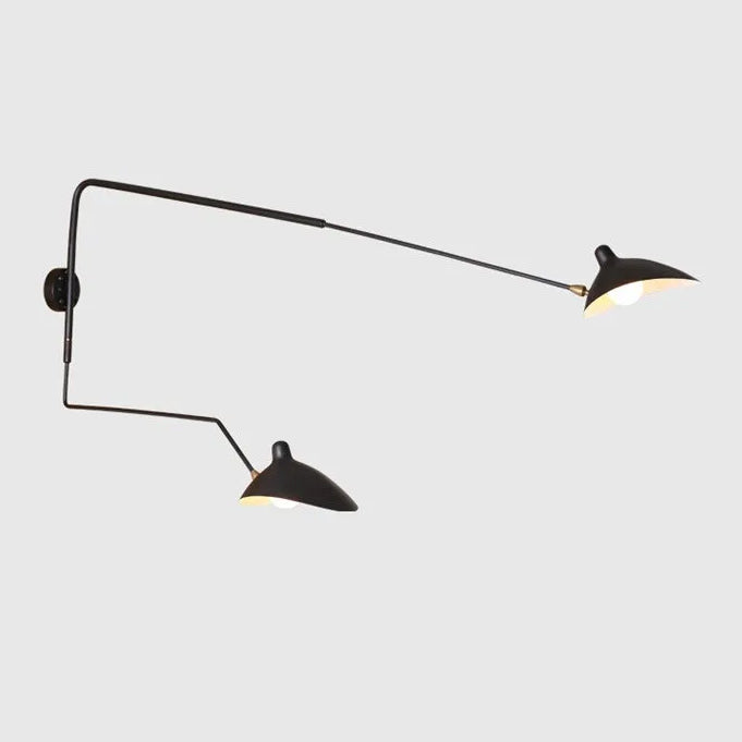 Wandlampe Mit Verstellbaren Armen - Doppelte Arme - Moderne Beleuchtung