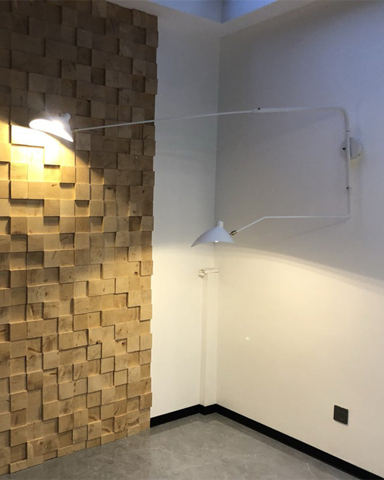 Wandlampe Mit Verstellbaren Armen - Doppelte Arme - Moderne Beleuchtung