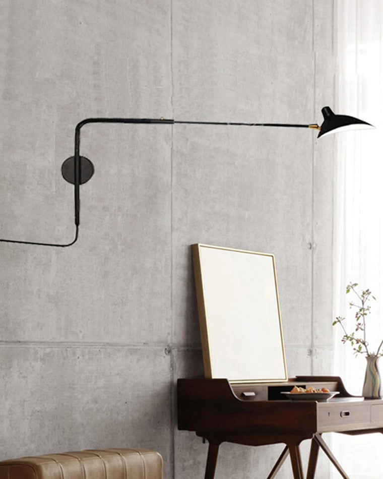 Wandlampe Mit Verstellbaren Armen - Doppelte Arme - Moderne Beleuchtung