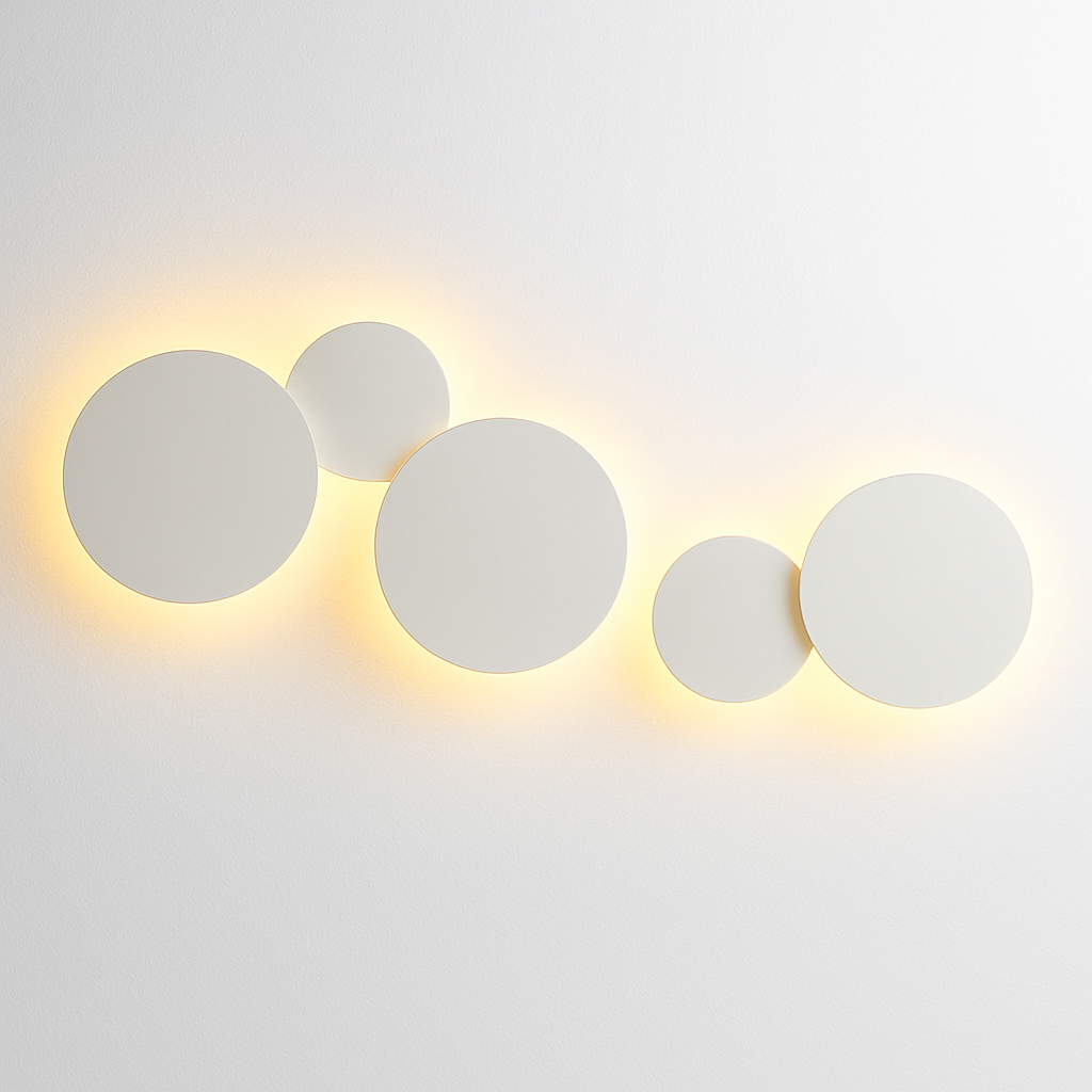 Runde LED-Wandlampe Eclipse (einzeln)