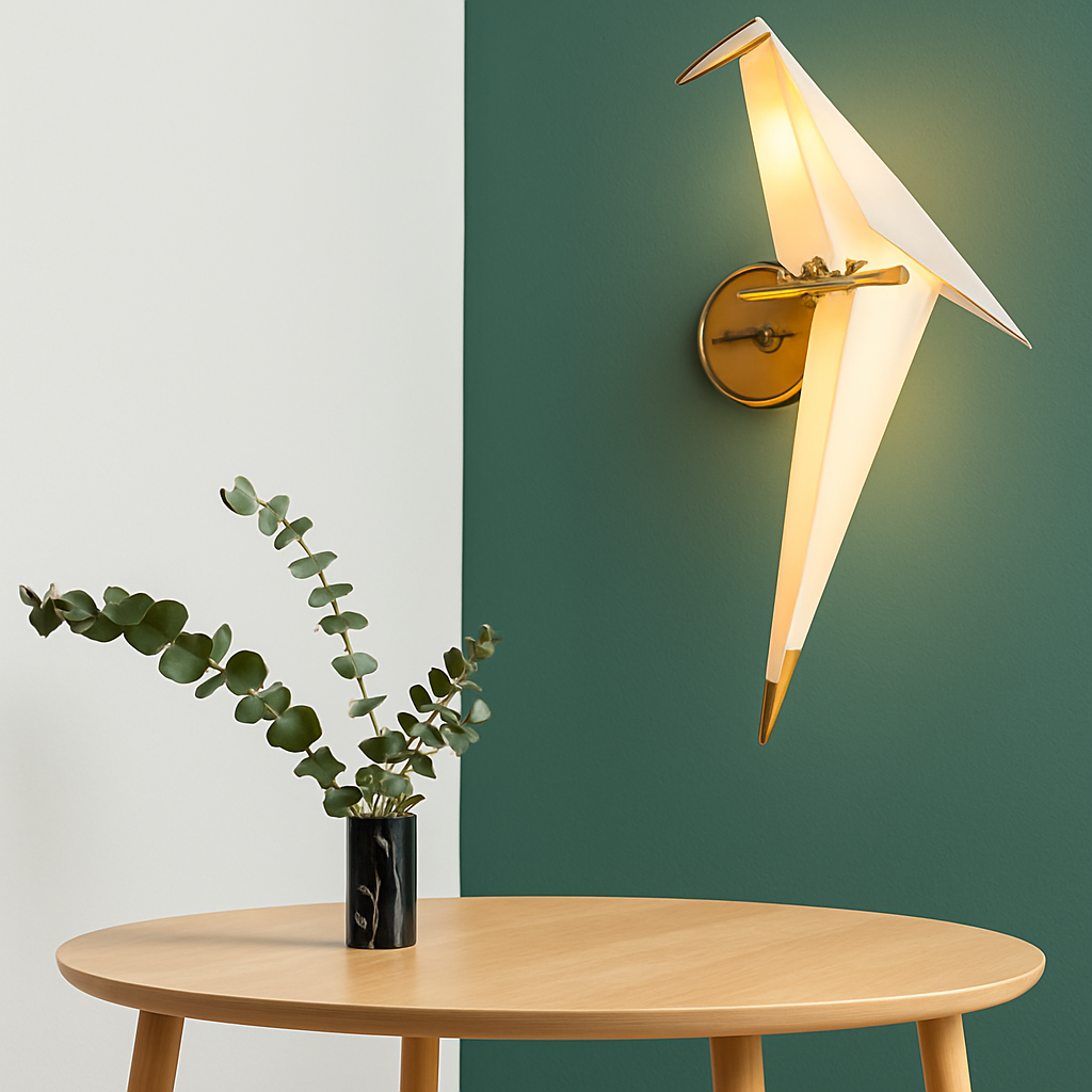 Moderne Wandapplikation Design Vogel