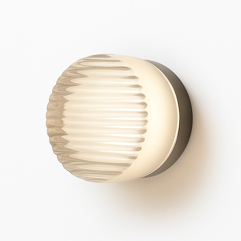 Moderne runde Wandlampe LED Glas Wandleuchte Wohnzimmer Flur Korridor Schlafzimmer Badezimmer Wohnkultur Innenbeleuchtung
