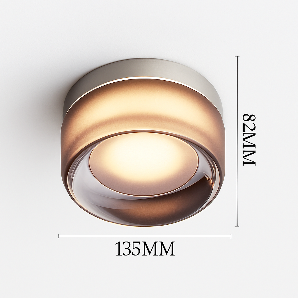 Moderne runde Wandlampe LED Glas Wandleuchte Wohnzimmer Flur Korridor Schlafzimmer Badezimmer Wohnkultur Innenbeleuchtung