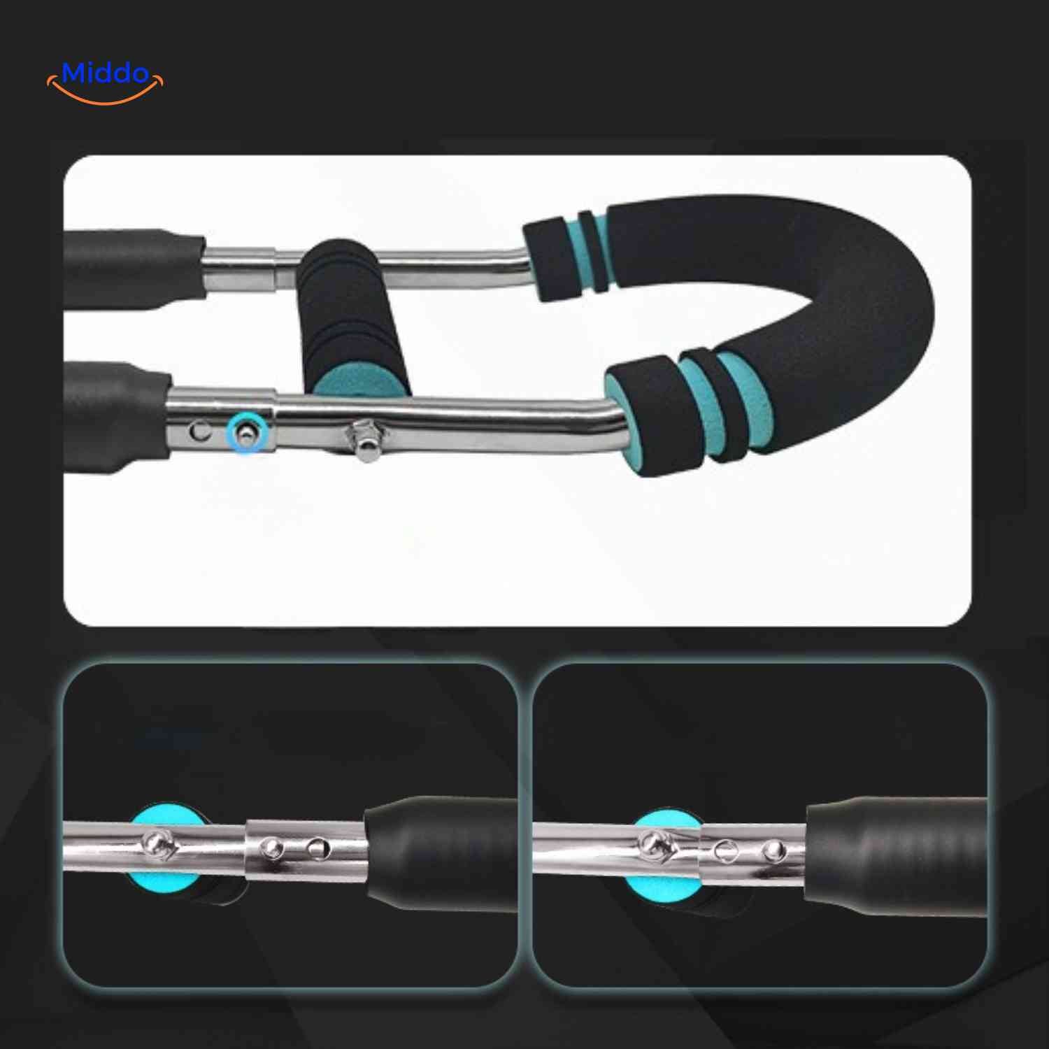 FlexiFit Trainer Pro | Multifunktionales Heimfitnessgerät mit drei Stufen