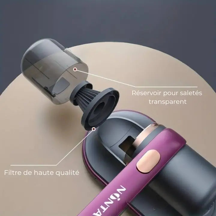 Kabelloser Handstaubsauger - Anti-Milben - UV und Vibration