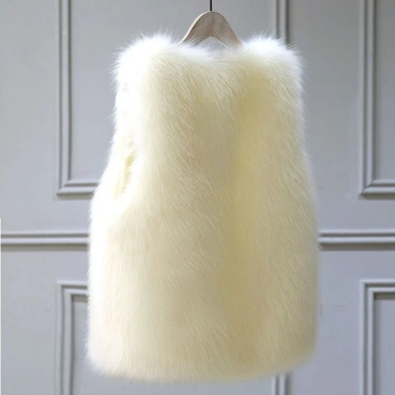 Ärmellose Jacke mit strukturiertem Effekt für Frauen | Ideal für den Herbst und Winter