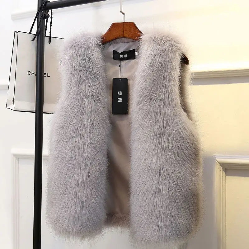 Ärmellose Jacke mit strukturiertem Effekt für Frauen | Ideal für den Herbst und Winter