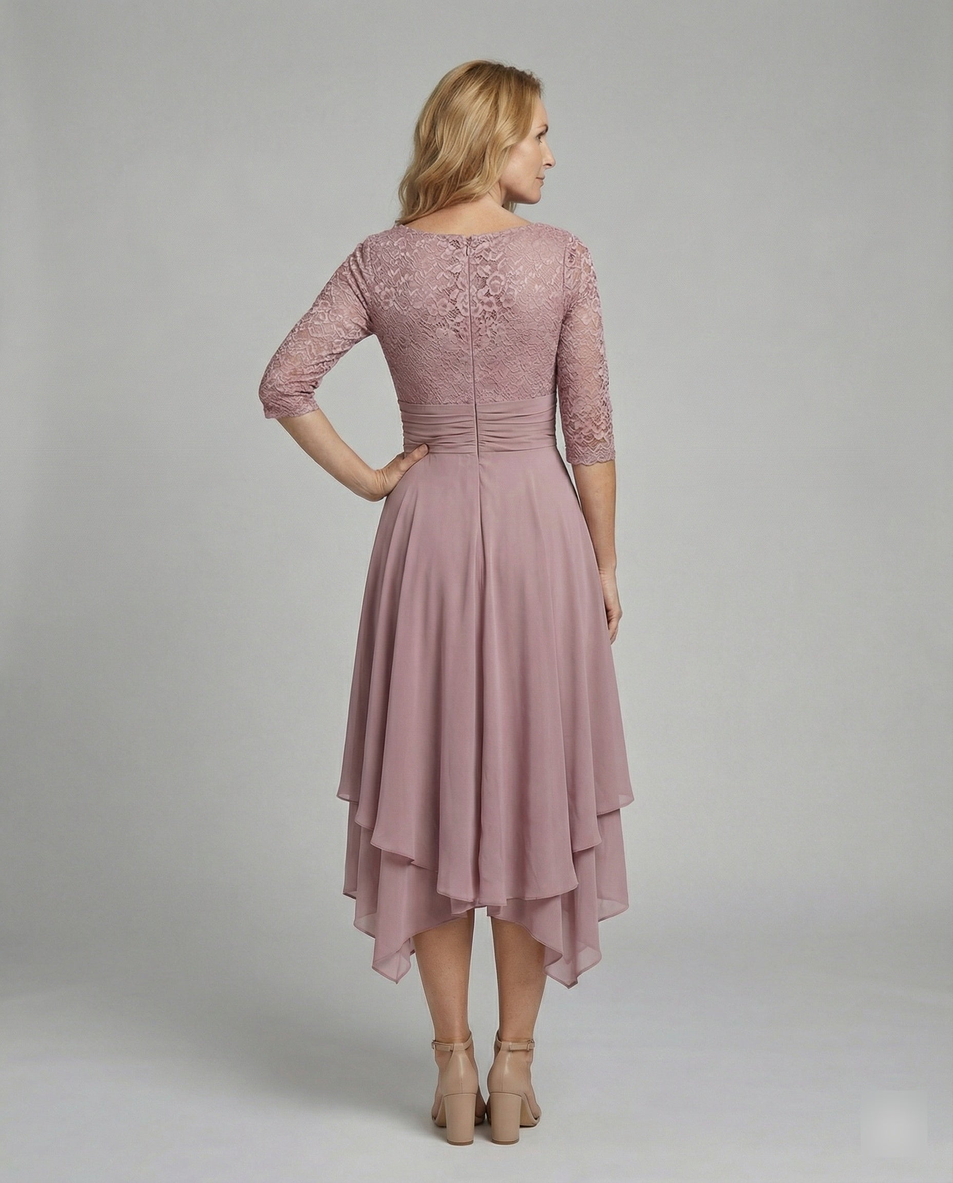Drune - Damen Schickes Kleid, Komfortable & Locker Fallende Passform