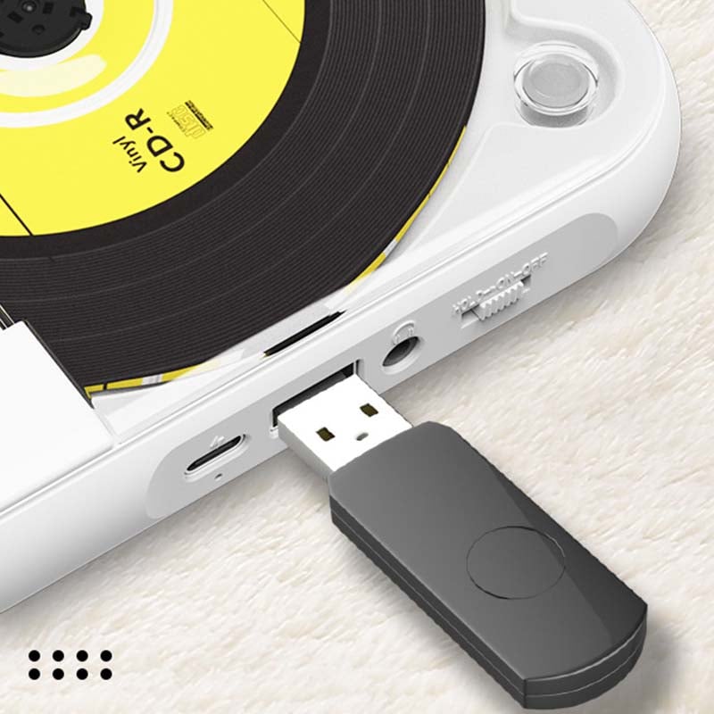 Tragbarer CD-Player - Bluetooth | Hi-Fi Klang | Mehrere Farben