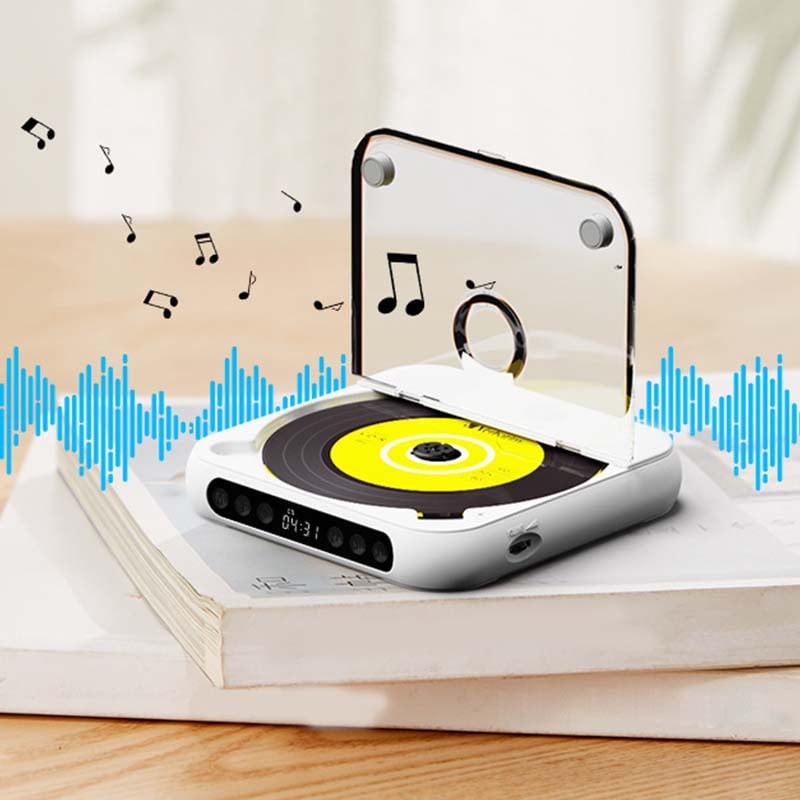 Tragbarer CD-Player - Bluetooth | Hi-Fi Klang | Mehrere Farben