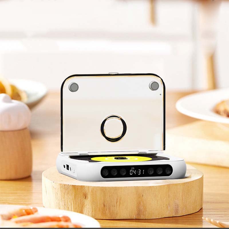 Tragbarer CD-Player - Bluetooth | Hi-Fi Klang | Mehrere Farben