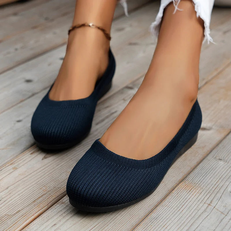Bequeme und Elegante Ballerinas - Rutschfest, Atmungsaktiv
