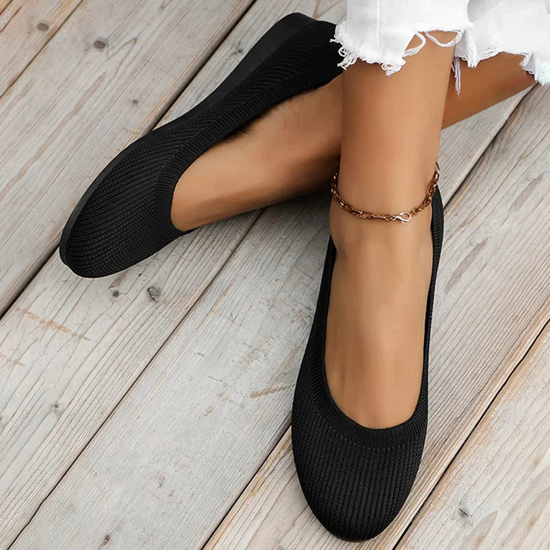 Bequeme und Elegante Ballerinas - Rutschfest, Atmungsaktiv