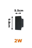 Wasserdichter LED Streifen - Außenwandleuchte IP65