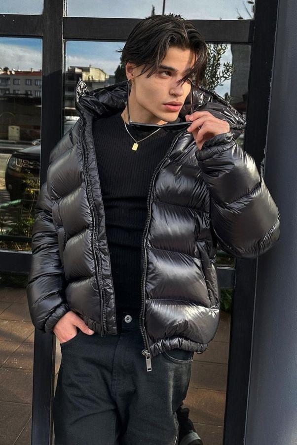 Praktische Daunenjacke für kaltes Wetter