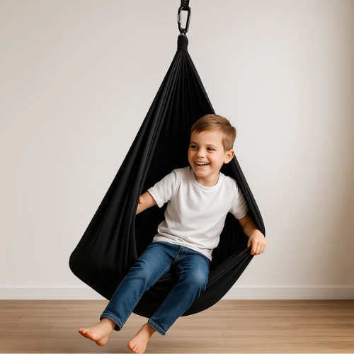 RustNest – Baumwoll-Sensorische Therapieschaukel für Kinder