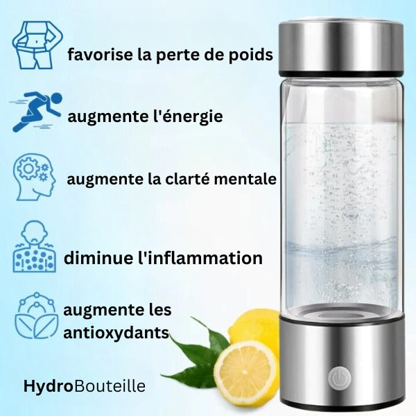 Wasserflasche Wasserstoff - Antioxidans & Innovativ