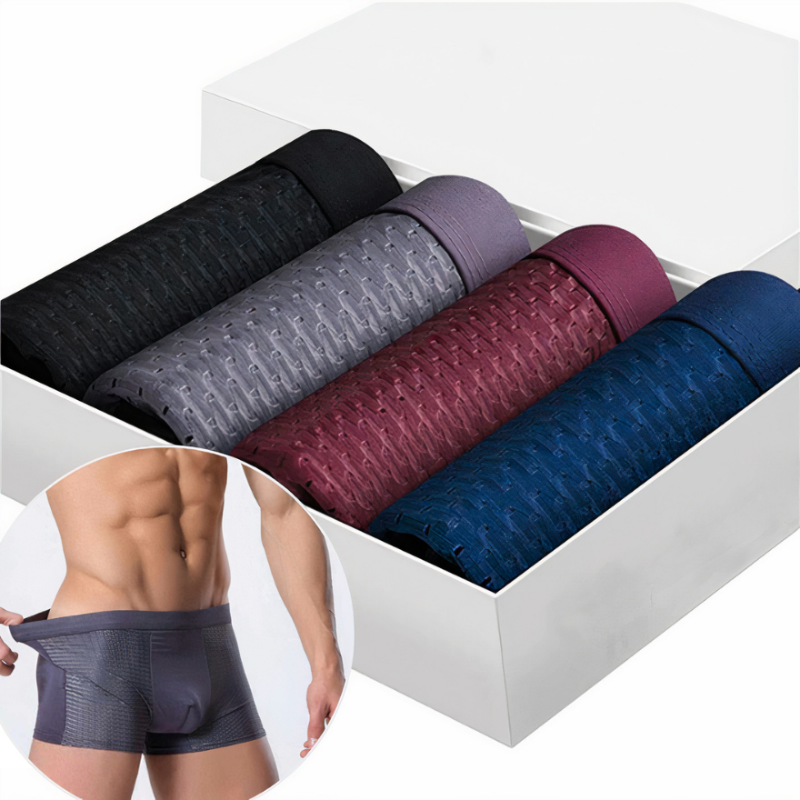Herren Boxer Komfort Bambus | Ökologisch und Stilvoll