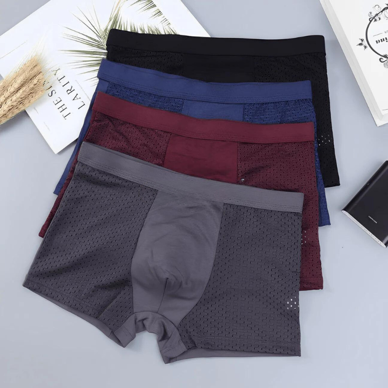Herren Boxer Komfort Bambus | Ökologisch und Stilvoll